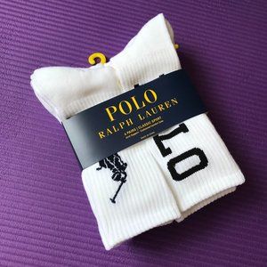 Polo Ralph Lauren 6 Pairs Men's Cushion Crew Sock